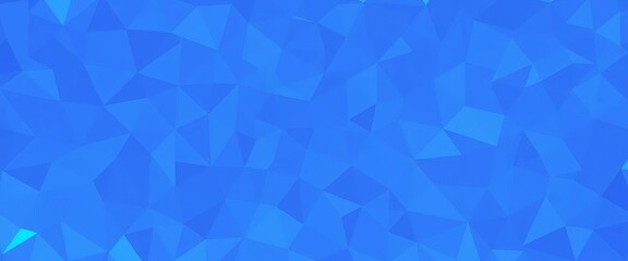 Abstract light blue sapphire polygonal mosaic background Geometric shapes, vibrant color, creative design, pattern, faceted background