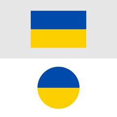 Ukraine Flag Horizontal Bicol...