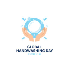 Global Handwashing Day. Vektor ilustrations, set icon