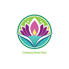 spa logo design vector