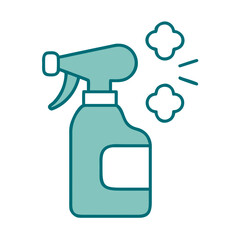 Cleaning Spray Icon for Web and Graphic Design