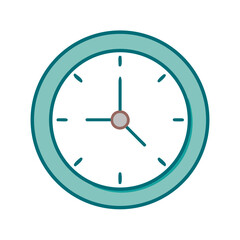 Clock Symbol Icon for Web and Graphic Design