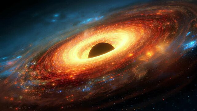 Space singularity with spiral energy and bright accretion ring
