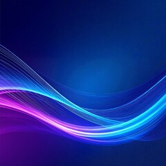 A vibrant abstract wave background featuring flowing curves in shades of blue and green, creating a sense of movement and tranquility.