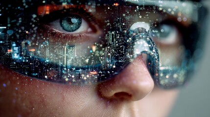 Exploring the digital realm within virtual reality glasses  a journey into the cyber universe