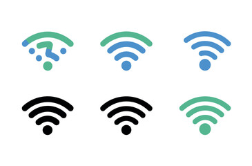 Digital WiFi Symbol