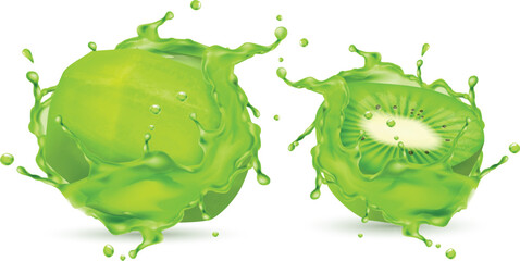 Kiwi splash