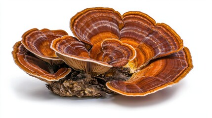 Vibrant and Colorful Fungi with Unique Patterns in Nature