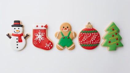 Delightful Christmas cookies bring holiday cheer, perfect for baking promotions and festive social media campaigns that evoke warmth and joyful memories
