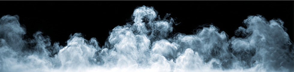 A light mist of smoke floats upwards, swirling in intricate patterns. The transparent background...