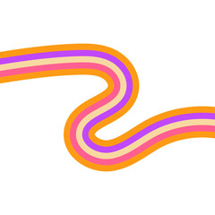 Retro Hippie Rainbow