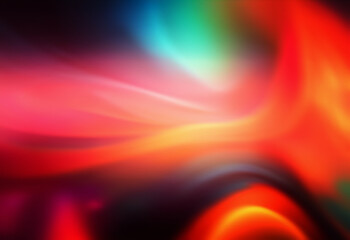 Grainy background texture with vibrant gradient colors. Smooth transitions create a visually appealing and textured backdrop.