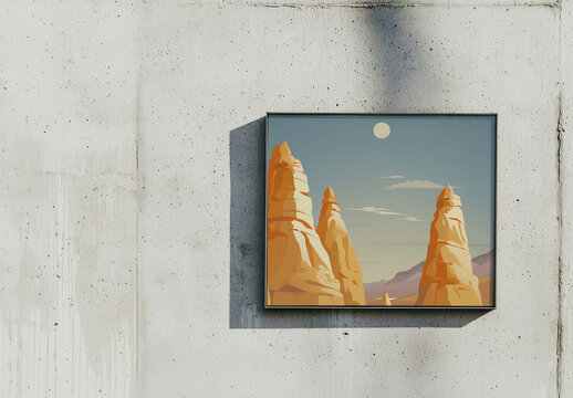 Poster Mockup Template