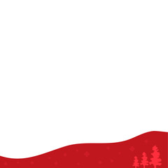 Christmas Wave Footer