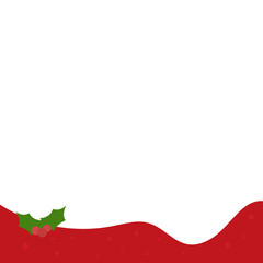 Christmas Wave Footer