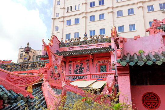 Jade Emperor Pagoda, a Buddhist temple in District 1, Ho Chi Minh City, Vietnam