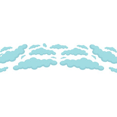 Fototapeta premium Cloud Illustration