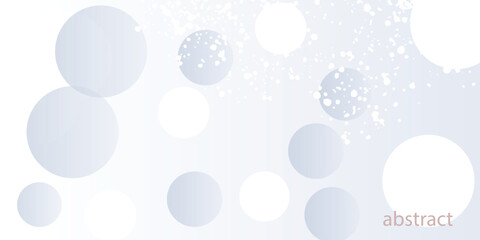 Fototapeta premium Abstract White geometric background overlap layer on bright space with lines effect decoration.