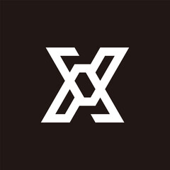 Letter X Modern Design Logo Concept Vector Template