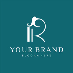 letter R fashion Design Logo Concept Vector Template