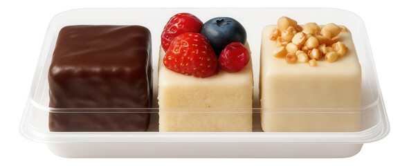 A wooden spice box featuring compartments with assorted crushed red pepper and whole peppercorns.