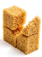 Geometric Arrangement of Dry Noodle Segments