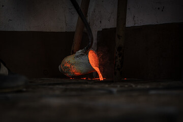 Odlewnia metalu mosiądzu huta