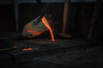 Odlewnia metalu mosiądzu huta