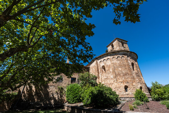Lombard Romanesque church, 11th century, Sant Esteve d'Olius, Solsona, the Solson&eacute;s, Catalonia, Spain