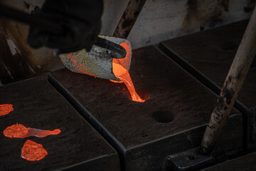 Odlewnia metalu mosiądzu huta