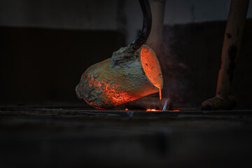 Odlewnia metalu mosiądzu huta