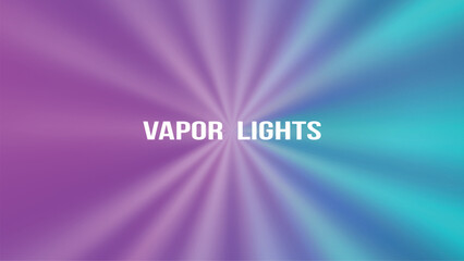 Obraz premium Radial vaporwave neon light burst on colorful background