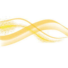 Abstract digital art featuring a smooth golden light flow on a black background. It represents energy, calmness, and warmth — perfect for modern design, wall decor, or inspirational artwork.