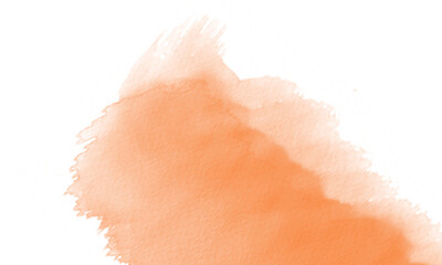 Abstract watercolor texture blended hues dynamic fluid movement vibrant orange brown overlay artistic background transparent background