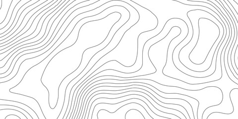 Topographic map background geographic line map with elevation assignments, Abstract digital topographic contour map concept space geometric strip grid line. contours vector illustration for geographic © MD SAGOR