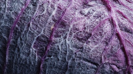 Red cabbage closeup texture detail