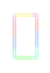 Blank blue and yellow square and rectangle frame for display and screen design,A blank blue and yellow rectangle frame for mobile phone display advertising or business vector design
