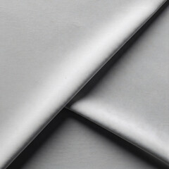 Close up of luxurious light gray silver textile fabric texture material background
