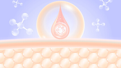 Skin Hydration and Collagen Boost with Active Ingredients