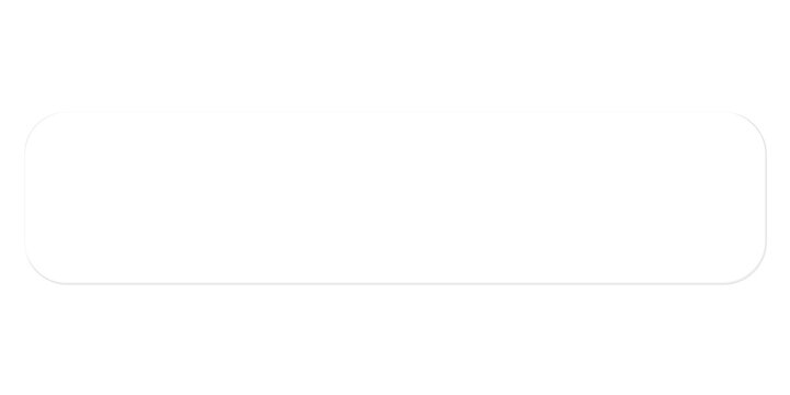 Transparent Glass Bar with Rounded Corners, Glassmorphism UI Button on Alpha Background
