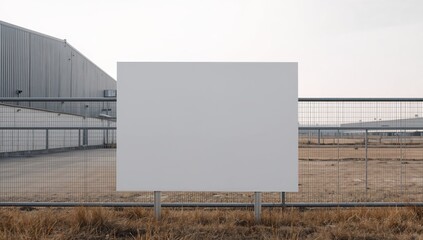 Obraz premium Square Surface, Neutral Palette. A Study of Form and Texture in Urban Landscape.