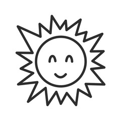 Weather line icon. weather forecast icon. Cloud logo. Weather, clouds, sunny day, moon, snowflakes, wind, sunny day.