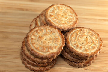 piles de biscuits au beurre