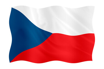 Digital composite. Flag of the Czech RepublicOn October 28th the Czech Republic celebrates its Statehood Day.Independence