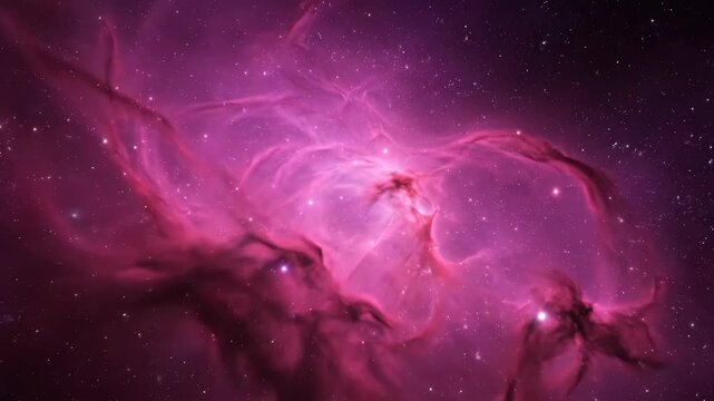 Stunning Cosmic Nebula - A Vibrant Display of Celestial Beauty and Wonder.