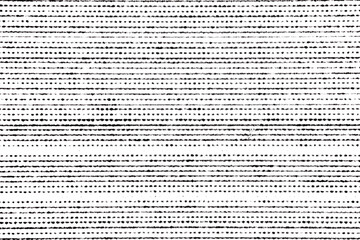 Grungy hand-drawn horizontal dashed ink line pattern. Ideal for halftone effects, comic book...