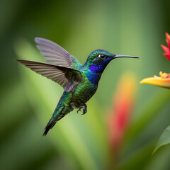 Fototapeta premium hummingbird in flight