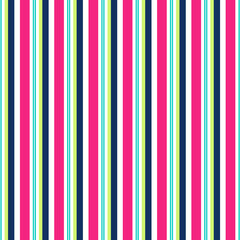 Colorful Stripes Seamless Pattern Design
