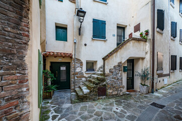 Between ancient history, art, and nature. The island of Grado in winter. The village and the sea. Friuli