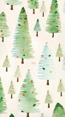 Obraz premium Backgrounds christmas pattern tree.